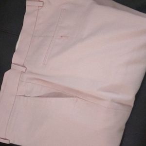 Express pink textured dress pants
